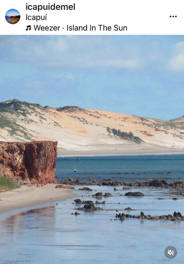 Sua casinha de férias em Icapui CE Icapuí Exterior foto