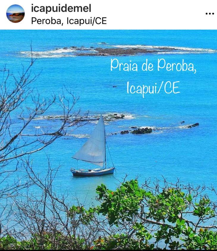 Sua casinha de férias em Icapui CE Icapuí Exterior foto